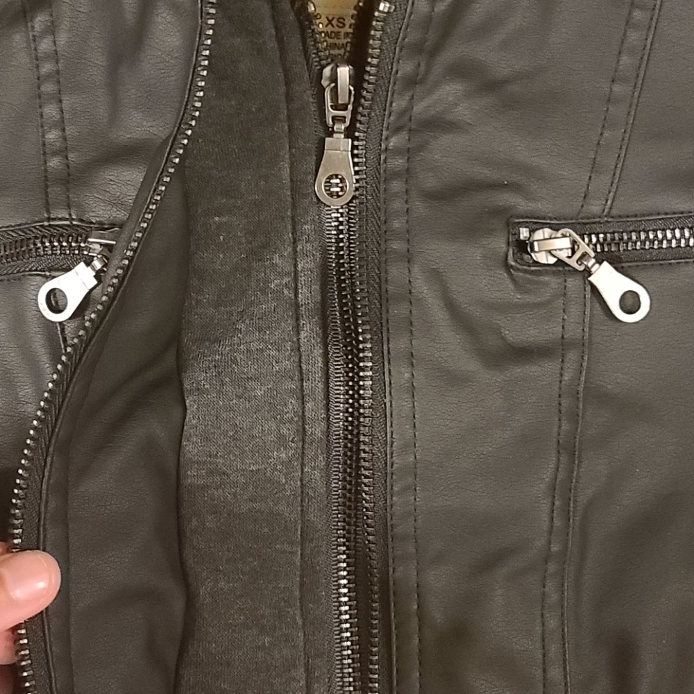 Black Juniors Jacket - image 4